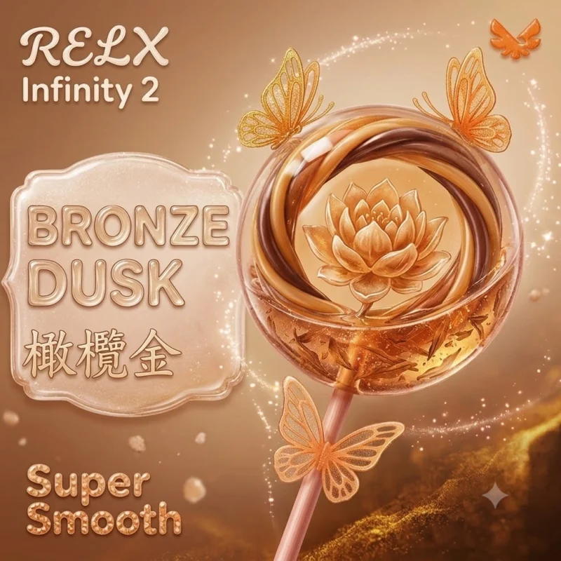 RELX六代棒棒糖-橄欖金包裝