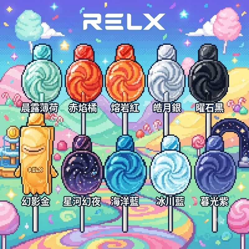 relx五代特規糖果棒