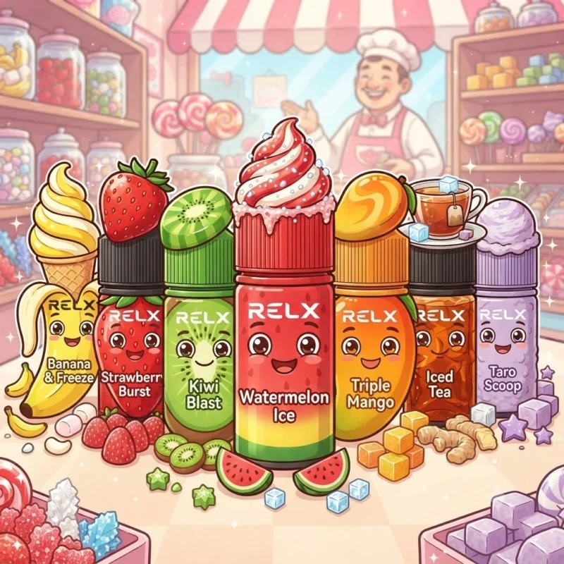 relx多款風味果汁現貨